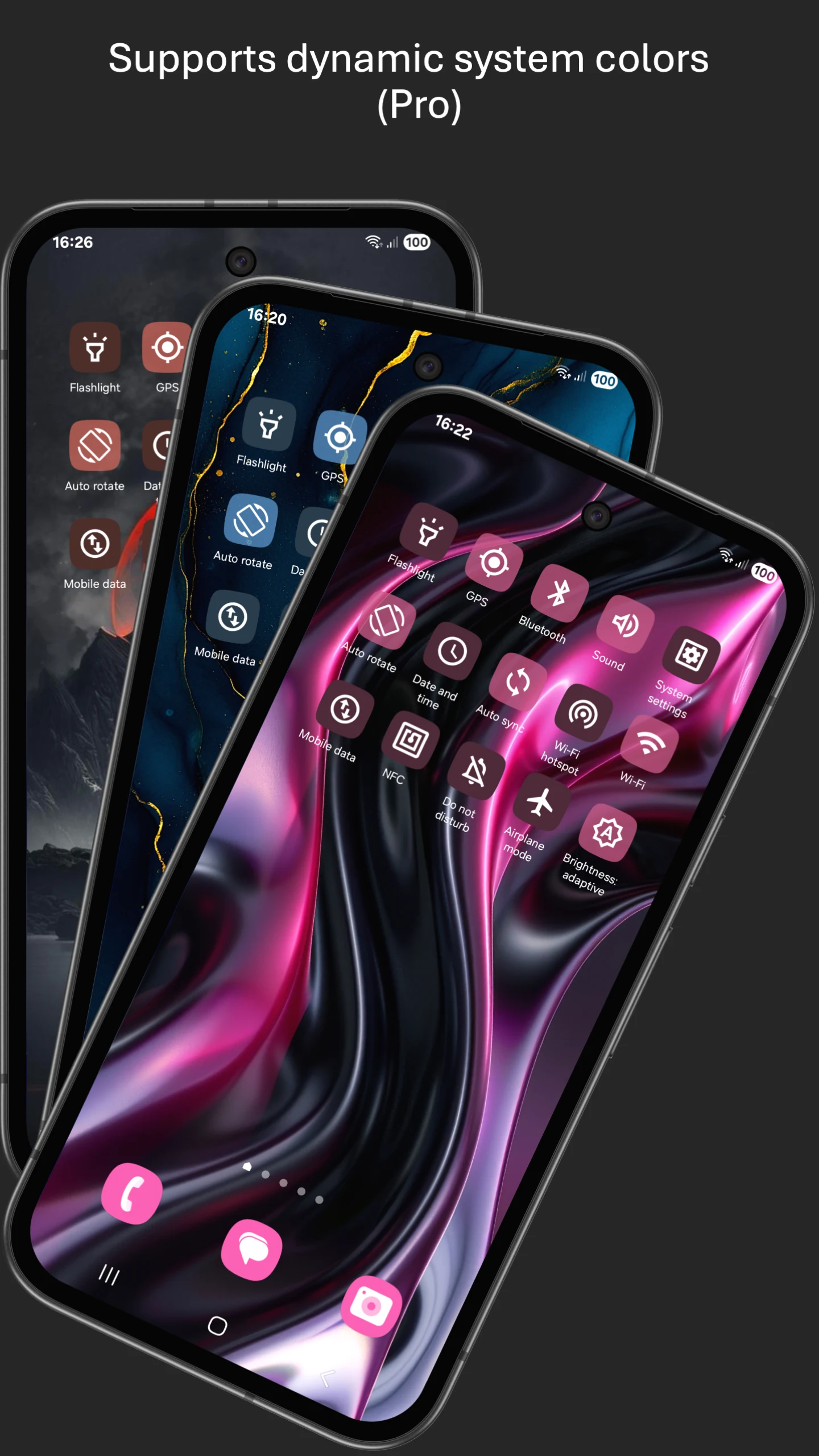 Settings Widget screenshot